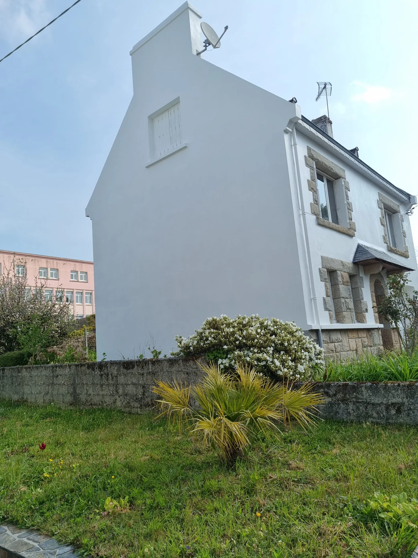 Ravalement de façade après travaux — chantier 2, tout le Finistère