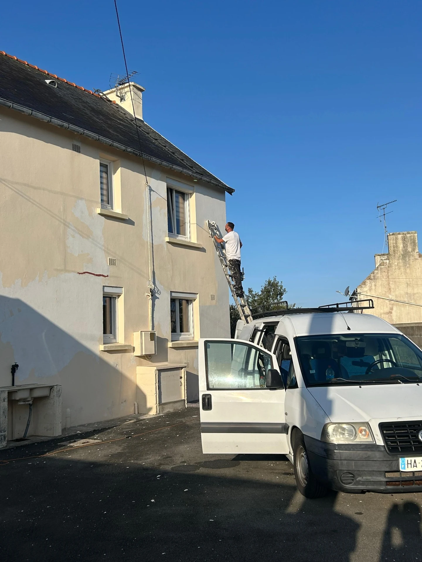 Façade avant ravalement — chantier 4, tout le Finistère