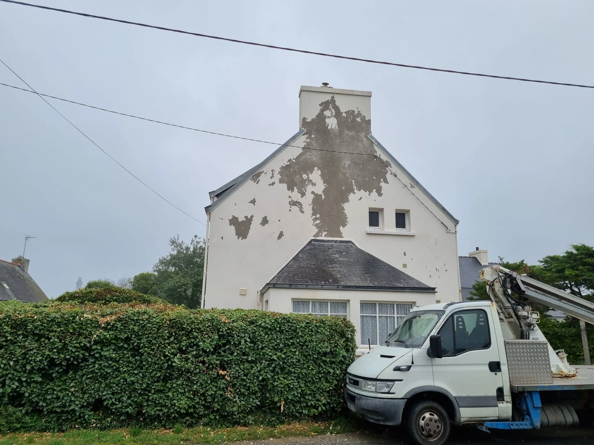 Façade avant ravalement — chantier 1, tout le Finistère